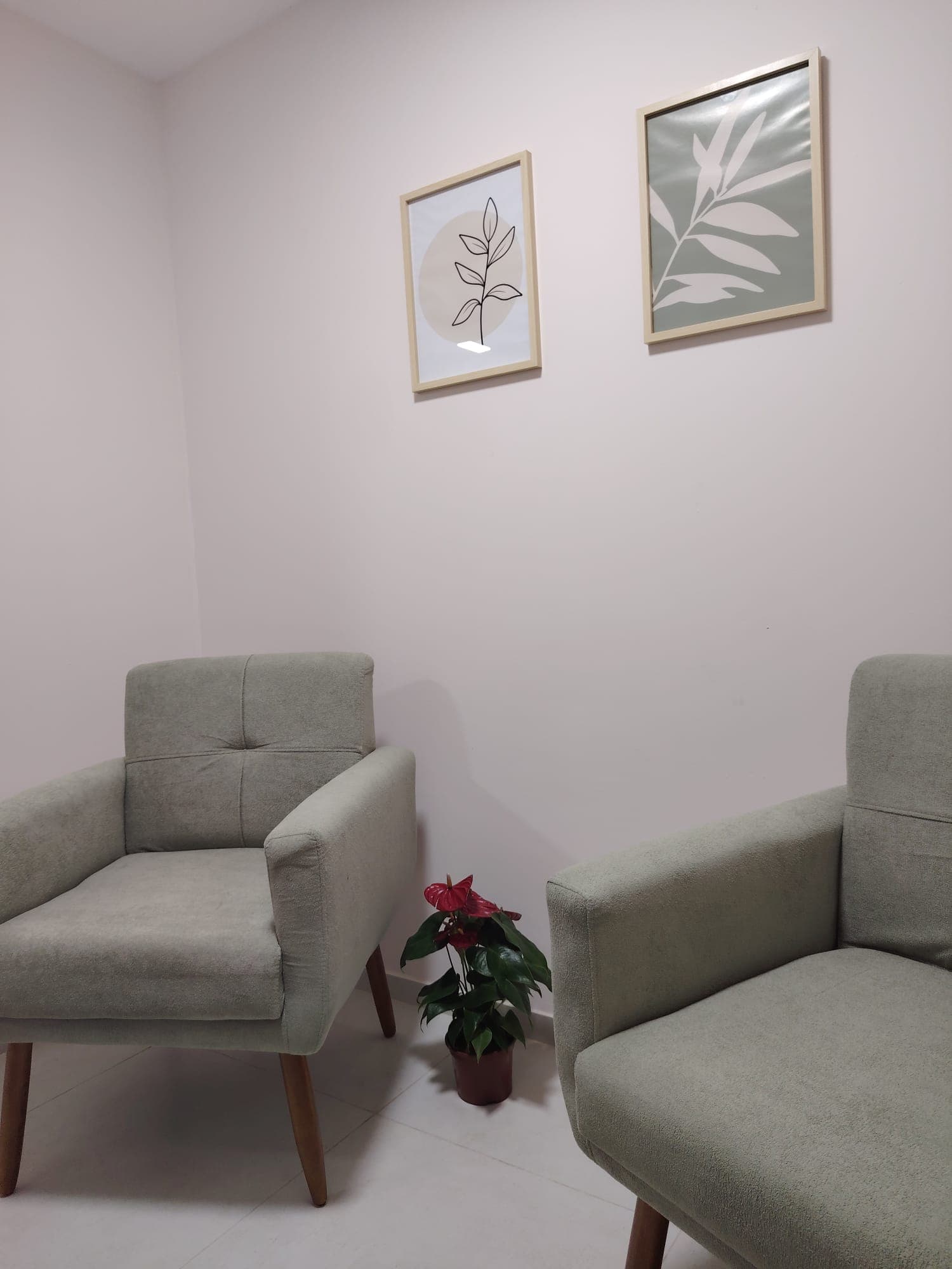 Sala de espera cálida